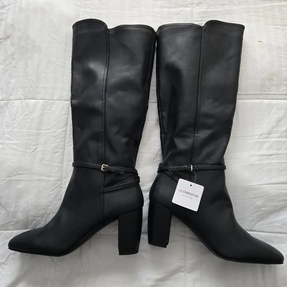 Elegant Black Women's Boots - Picture 3 of 9